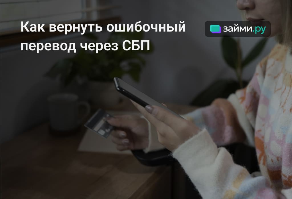 Можно ли вернуть ошибочный перевод через СБП, инструкция, срок возврата денег
